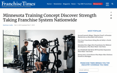 Discover Strength Personal Training Franchise Featured in Franchise Times